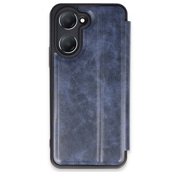 Durukar®  Vivo Y18 Kılıf Flip Cover - Lacivert