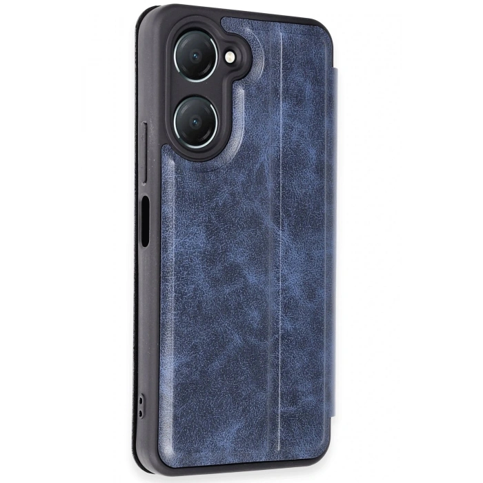 Durukar®  Vivo Y18 Kılıf Flip Cover - Lacivert