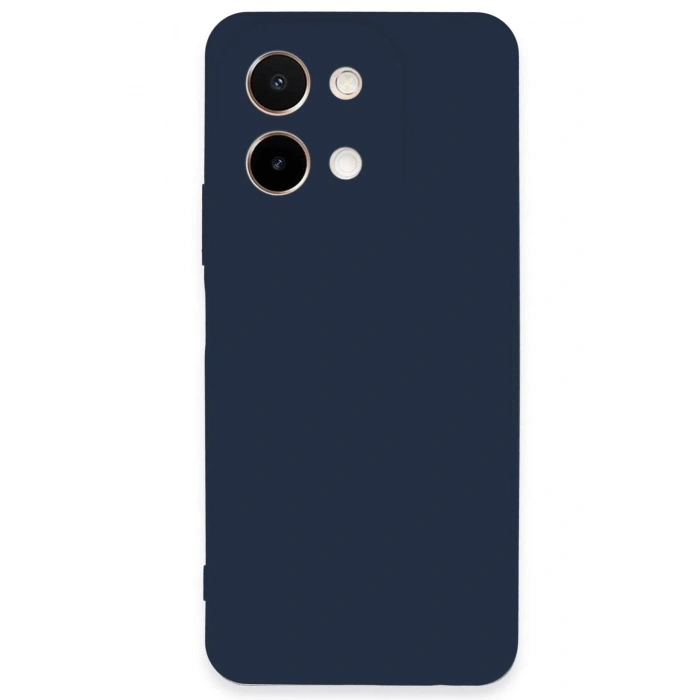 Durukar®  Vivo Y28 Kılıf First Silikon - Lacivert