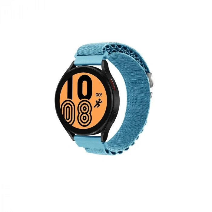 Durukar®  Watch 20mm KR410 Kumaş Kordon - Mavi