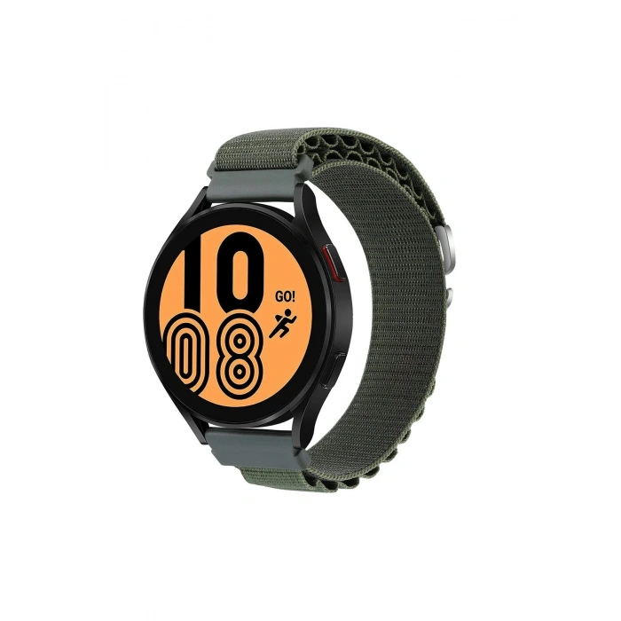 Durukar®  Watch 20mm KR410 Kumaş Kordon - Yeşil