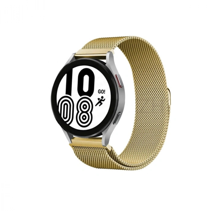 Durukar®  Watch 22mm Metal Mıknatıslı Kordon - Gold