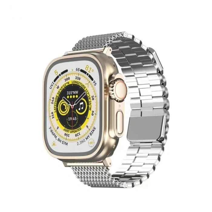 Durukar®   Watch 38mm Ascend Metal Kordon - Gümüş