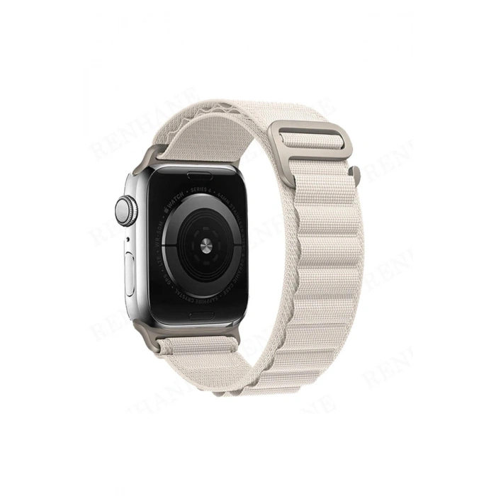 Durukar®   Watch 38mm Mountain Kordon - Beyaz