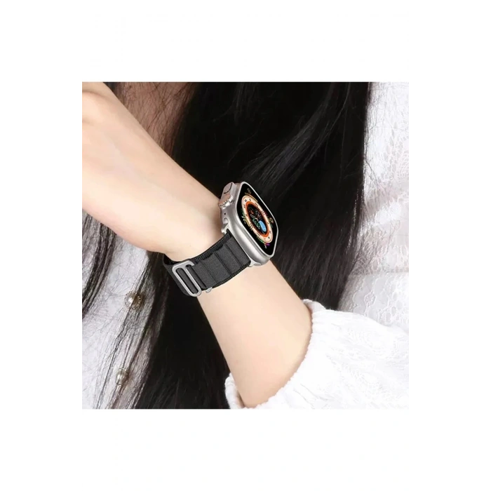 Durukar®   Watch 38mm Mountain Kordon - Beyaz