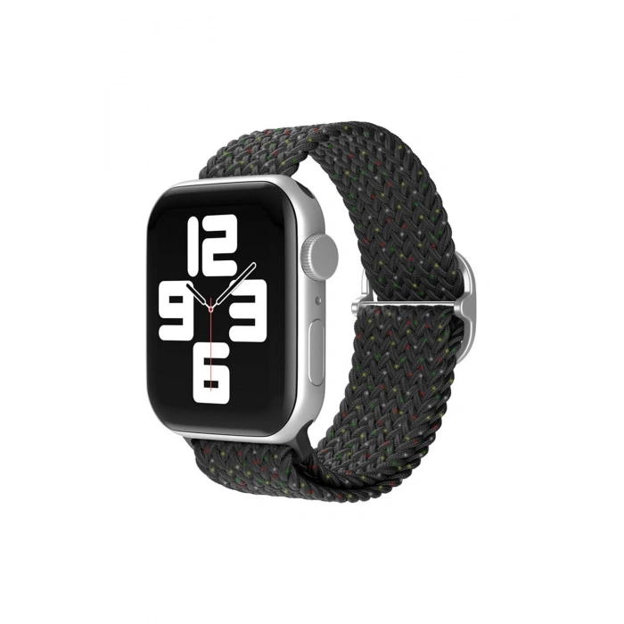Durukar®   Watch 38mm Star Kordon - Benekli Siyah