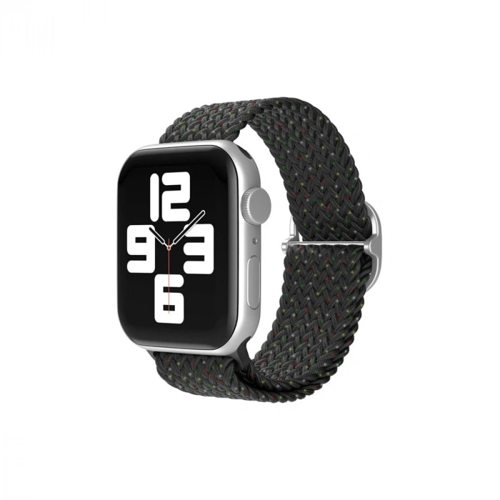 Durukar®   Watch 38mm Star Kordon - Benekli Siyah