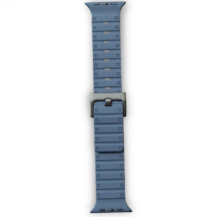 Durukar®   Watch 42mm Magnus Mıknatıslı Silikon Kordon - Mavi