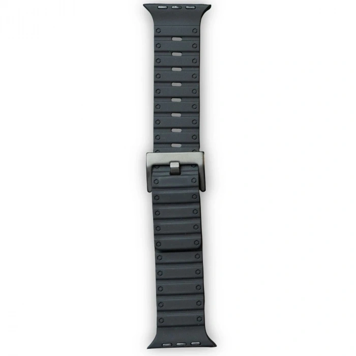 Durukar®   Watch 42mm Magnus Mıknatıslı Silikon Kordon - Siyah