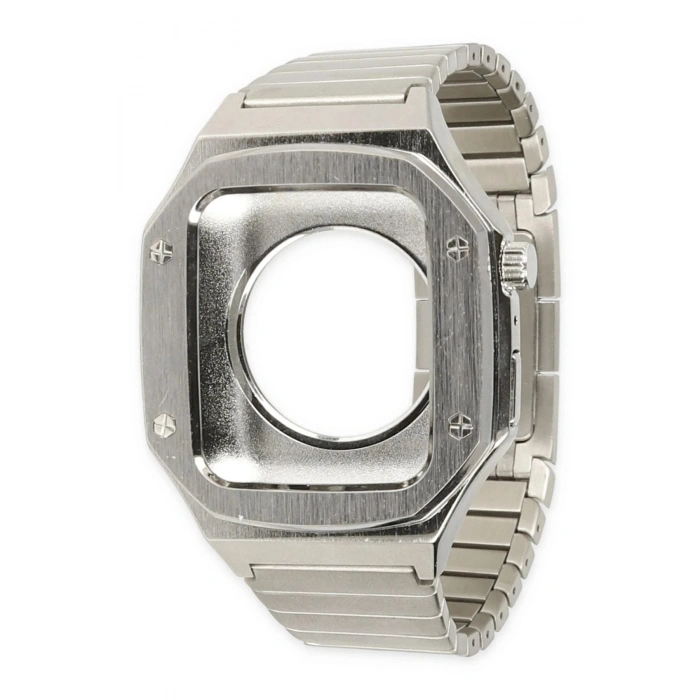 Durukar®   Watch 44mm KR409 Metal Kordon - Gümüş