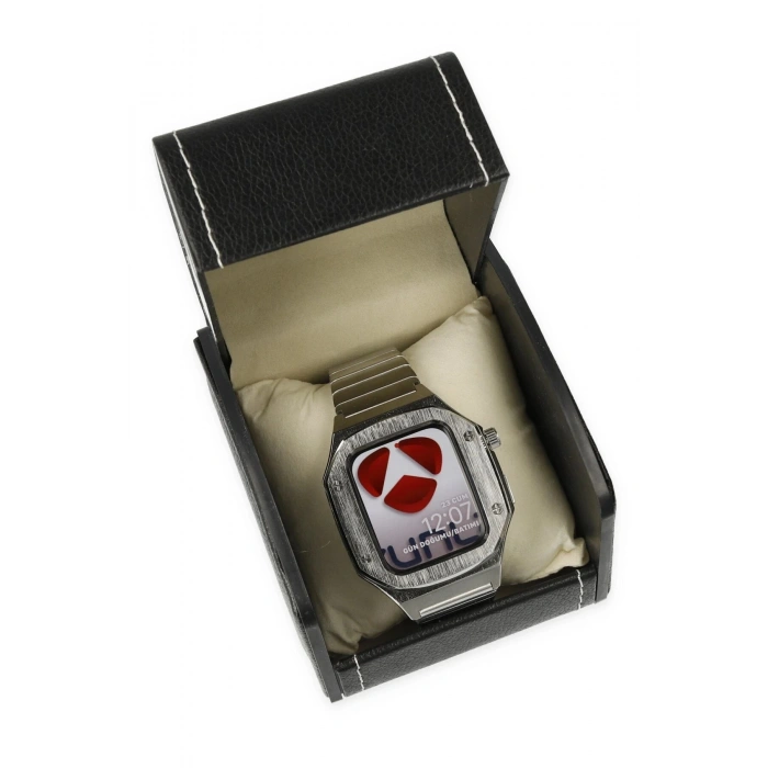 Durukar®   Watch 45mm KR409 Metal Kordon - Gümüş