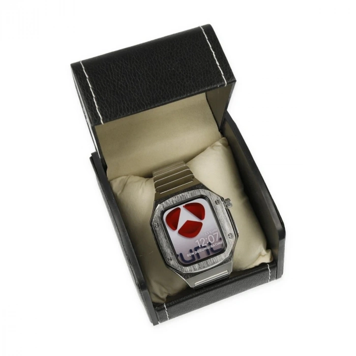 Durukar®   Watch 45mm KR409 Metal Kordon - Gümüş