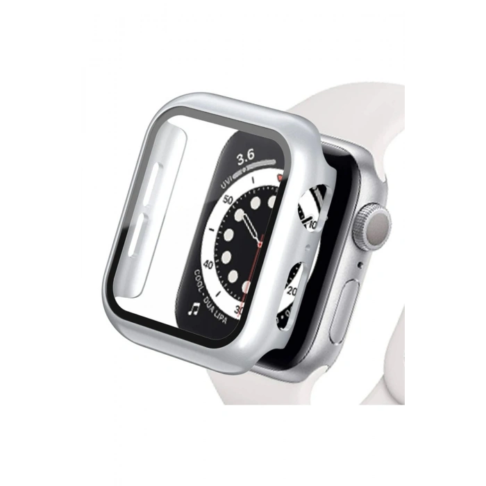Durukar®   Watch Ultra 49mm Camlı Kasa Ekran Koruyucu - Gümüş