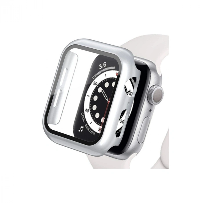 Durukar®   Watch Ultra 49mm Camlı Kasa Ekran Koruyucu - Gümüş