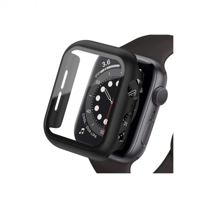 Durukar®   Watch Ultra 49mm Camlı Kasa Ekran Koruyucu - Siyah