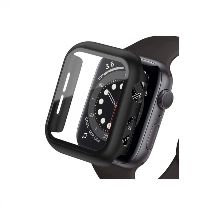 Durukar®   Watch Ultra 49mm Camlı Kasa Ekran Koruyucu - Siyah