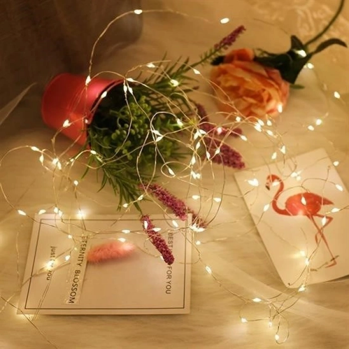 Durukar® New Year and Special Concept Decoration 5 Mt USB Connected Led Light