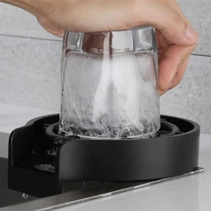 Durukar® High-Pressure Automatic Cup Washing Device Quick Cup Rinser for Kitchen Sinks