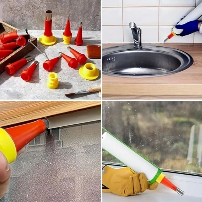 Durukar®30 Parça Silikon Kalafat Mastik Alet Seti Mastik Ucu