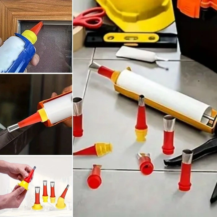 Durukar®30 Parça Silikon Kalafat Mastik Alet Seti Mastik Ucu