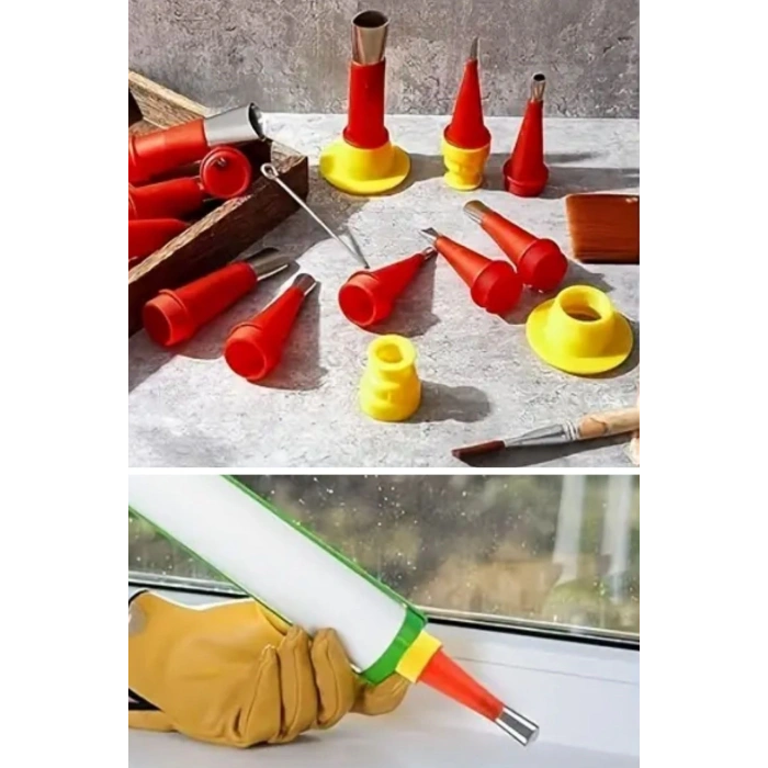 Durukar®30 Parça Silikon Kalafat Mastik Alet Seti Mastik Ucu