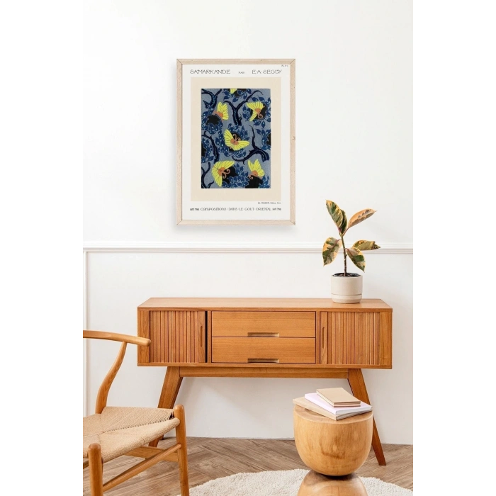 E. A. Seguy Ahşap Çerçeveli Tablo 50 x 70