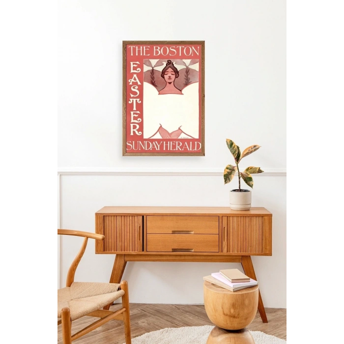 E. Reed Ahşap Çerçeveli Tablo 23 x 30