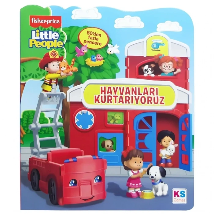 Eğitici Hayvan Kurtarma Flap Kitabı 1 Adet