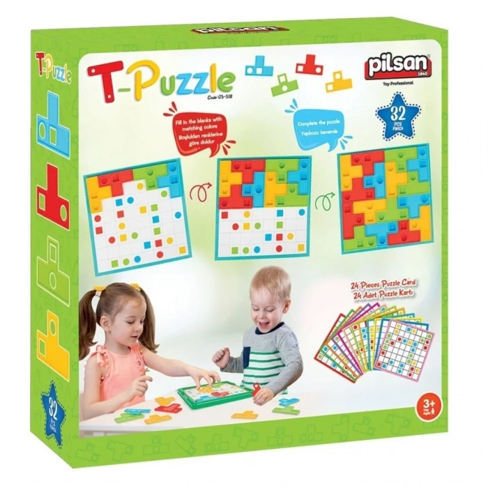 Eğlenceli 32 Parça Puzzle Seti