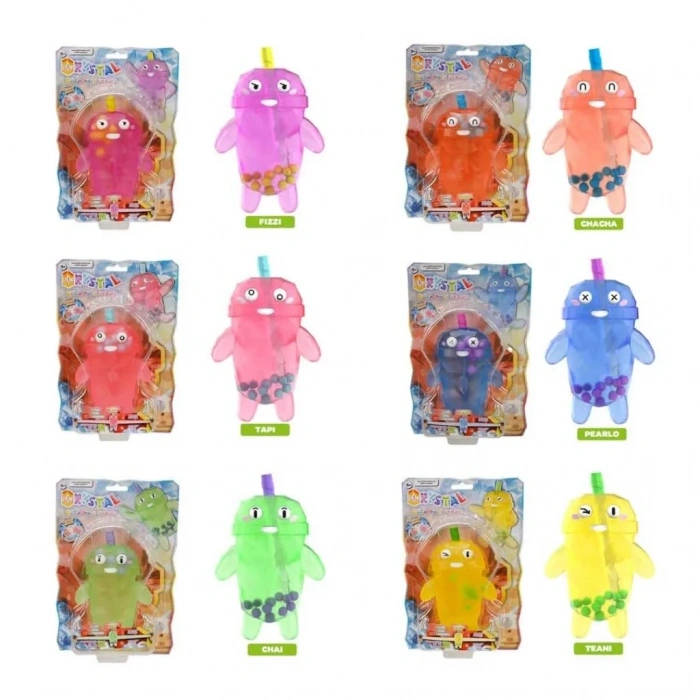 Eğlenceli Bubble Tea Boba Pals 14 Cm Seti