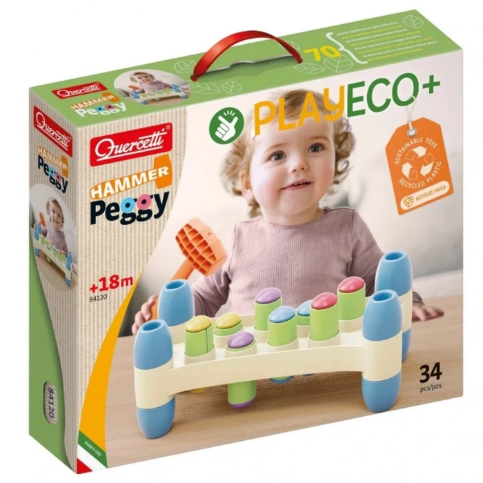 Eğlenceli Çekiç Oyunu 34 Parça Seti
