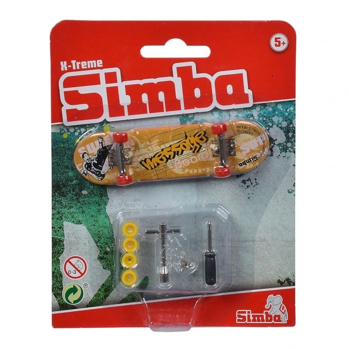 Eğlenceli Finger Skateboard Kaykay Seti 1 Adet
