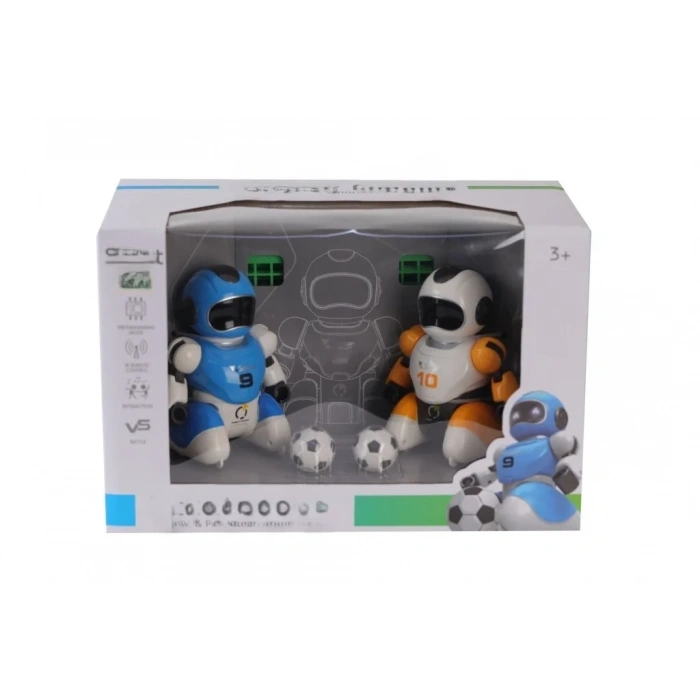 Eğlenceli Maç Yapan Robotlar 2 Adet Set