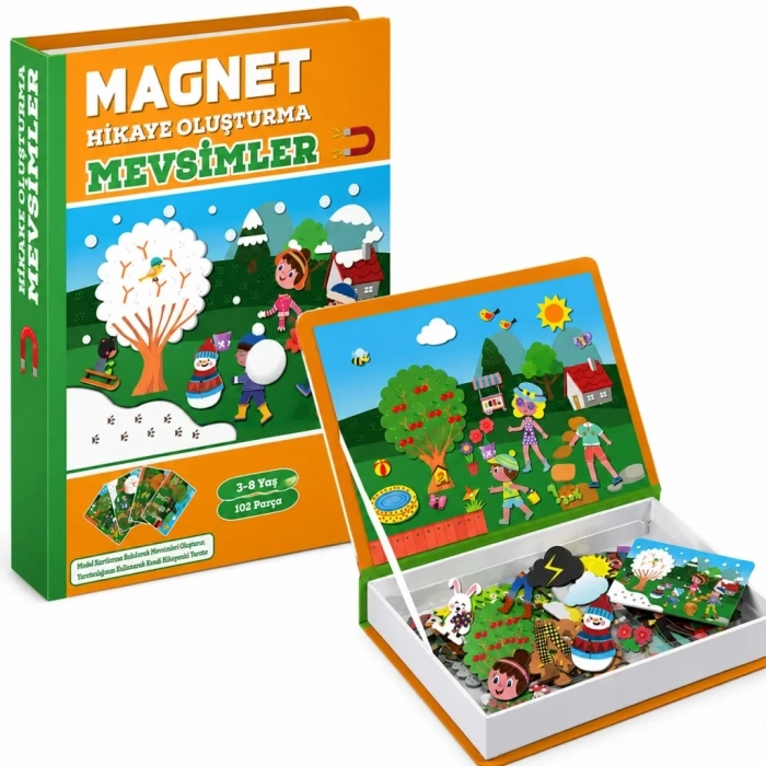 Eğlenceli Magnet Hikaye Oluşturma Seti +3 Yaş