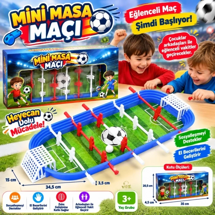 Eğlenceli Masa Maçı Oyunu 1 Adet