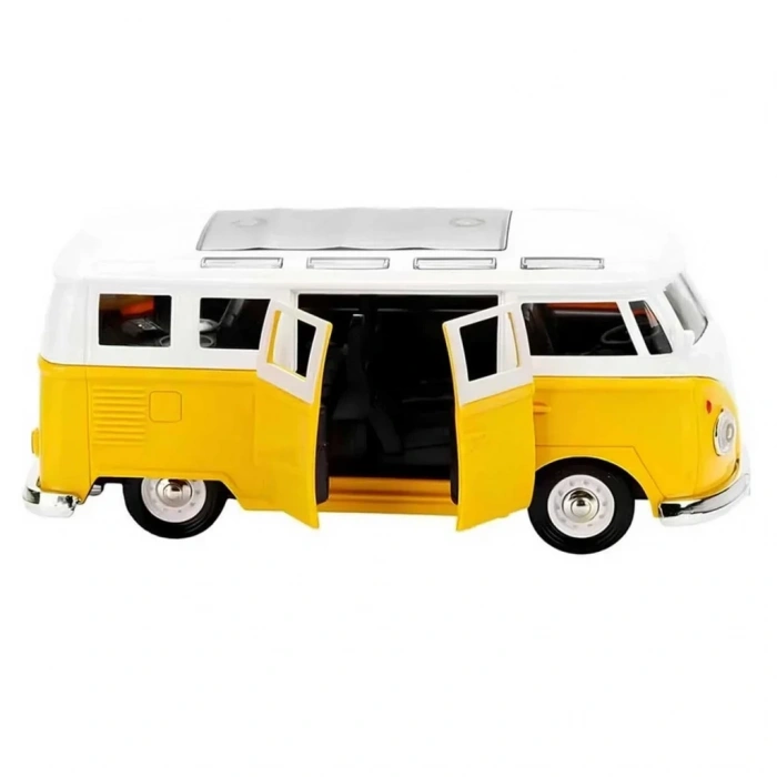 Eğlenceli Sesli Işıklı Minibüs 14 Cm Oyun Aracı