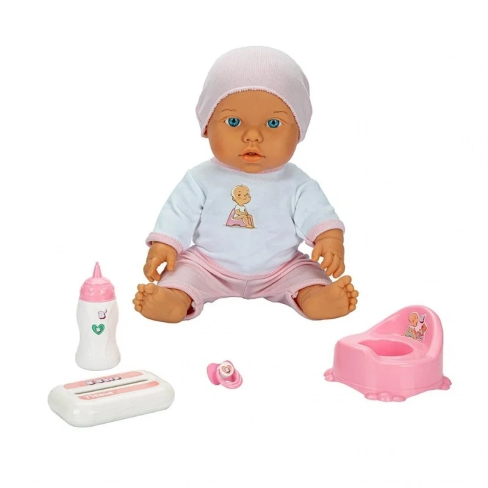 Eğlenceli Sesli Tuvalet Zamanı Bebek Seti 32 Cm
