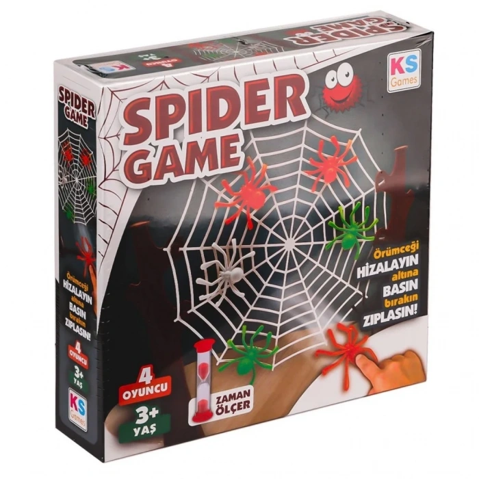 Eğlenceli Spider Game Tr-eng Oyun Seti