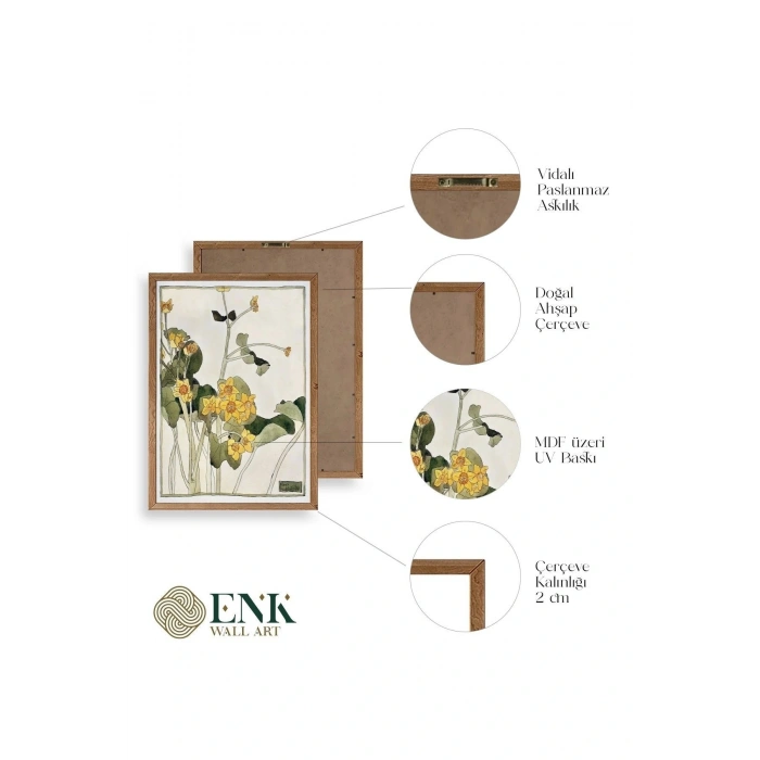 El Greco Ahşap Çerçeveli Tablo 17 x 23