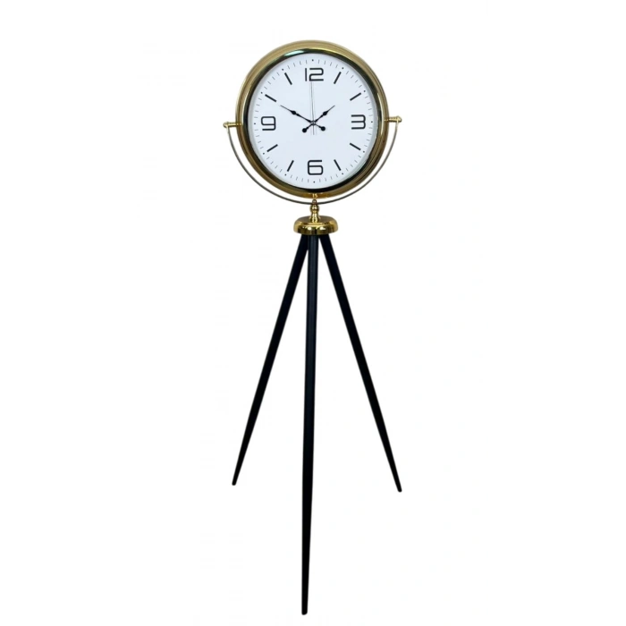 Elegance Gold Tripod Ayaklı Saat