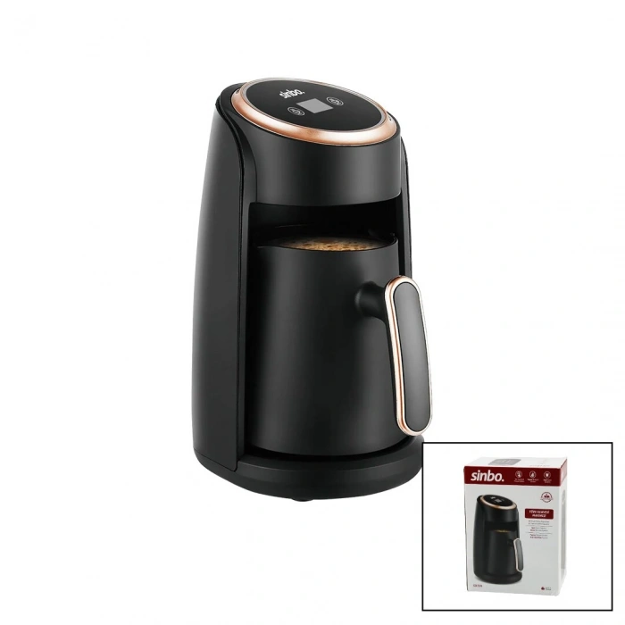 ELEKTRİKLİ TÜRK KAHVESİ MAKİNESİ 4 FİNCAN SESLİ UYARI - TAŞMA ÖNLEYİCİ SİSTEM SCM-2978 (5365)