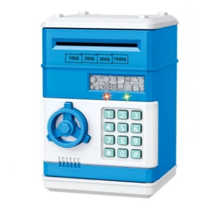 Elektronik Şifreli Kasa Otomatik Kağıt Para Alan ATM Kumbara (5365)