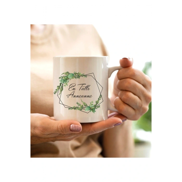 En Tatlı Anneanne Baskılı Isme Özel Kupa Bardak