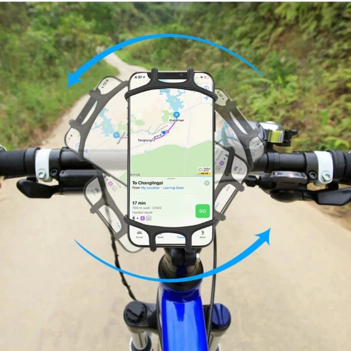 Ergonomik 360 Derece Silikon Telefon Tutucu Seti
