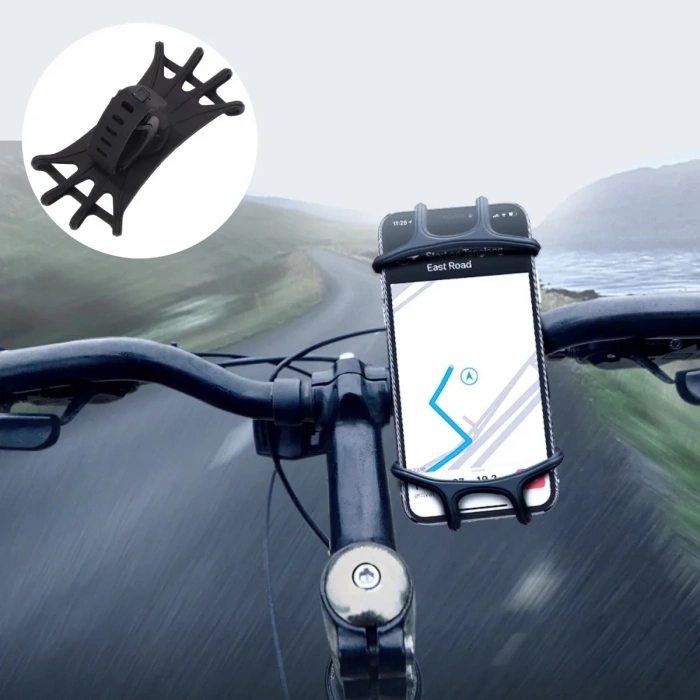 Ergonomik 360 Derece Silikon Telefon Tutucu Seti