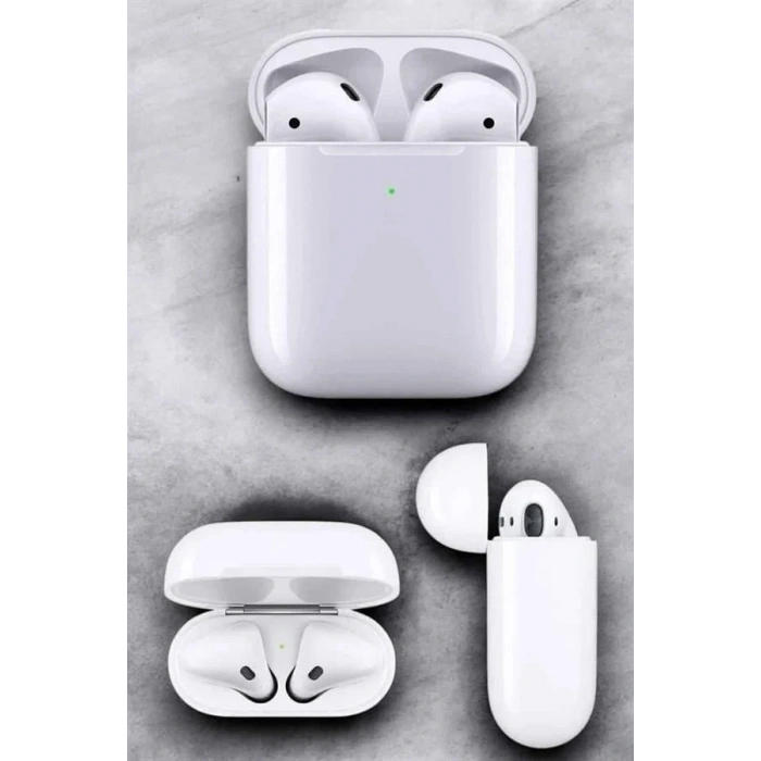 Ergonomik Bluetooth Kulaklık Uzun Pil Ömrü Beyaz