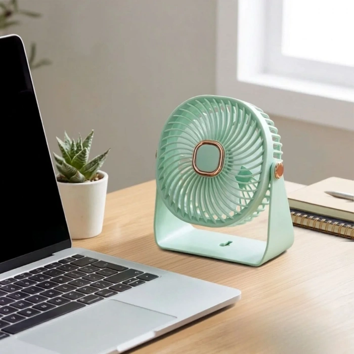 Ergonomik Duvara Asılabilir 3 Hızlı Mini Masaüstü Fan