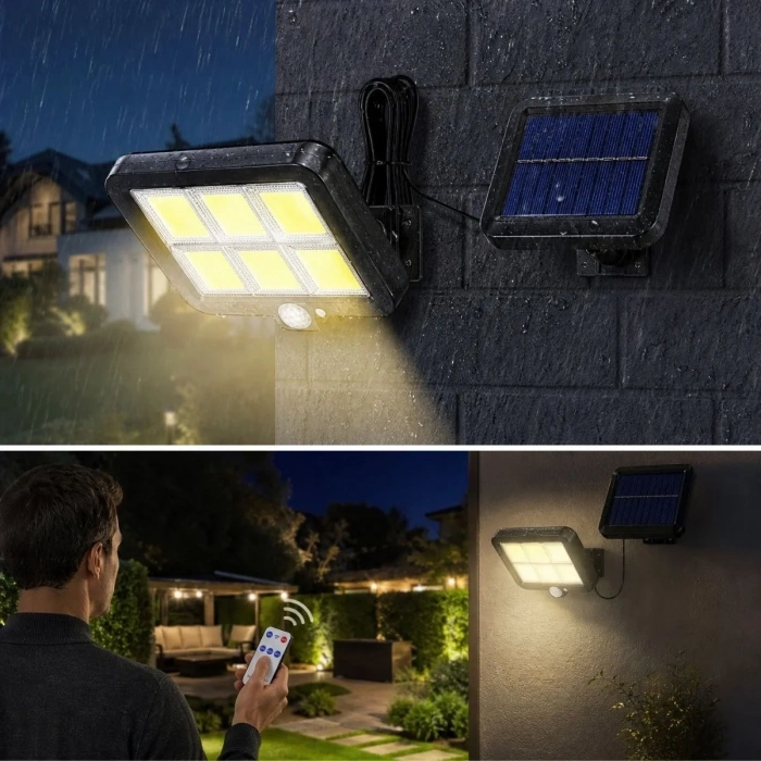 Ergonomik Güneş Enerjili 6lı Led Bahçe Seti