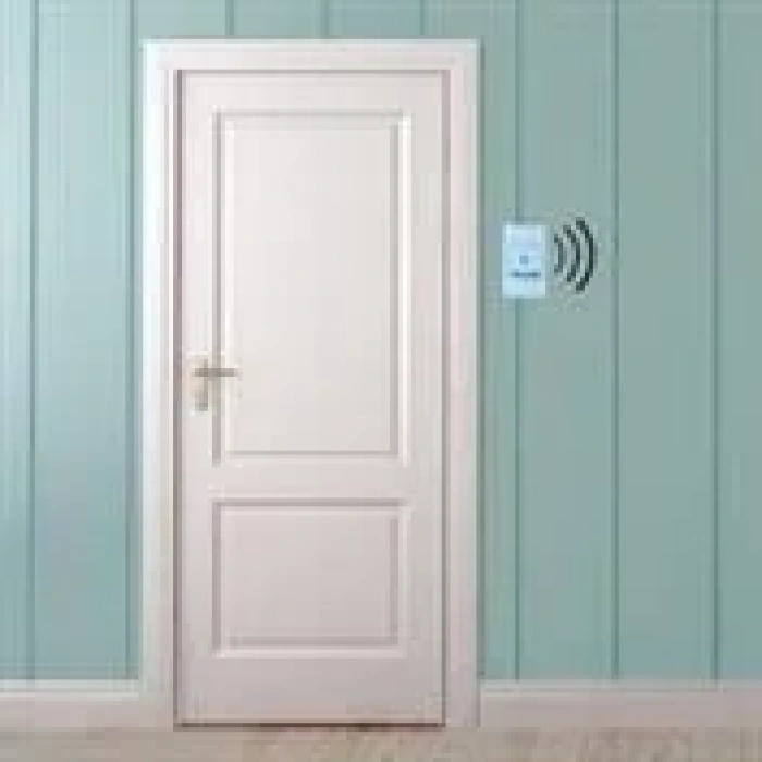 Ergonomik Kablosuz Kapı Zili - Uzun Menzilli Ev Ve Ofis İçin