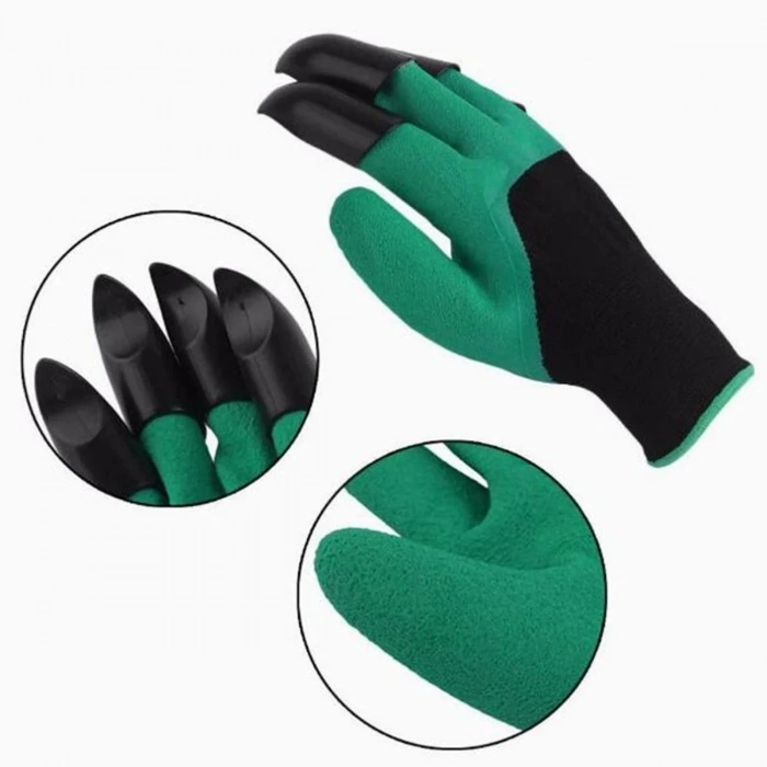 Ergonomik Korumalı Bahçe Eldiveni İle Kolay Kazma Ve Çapalama